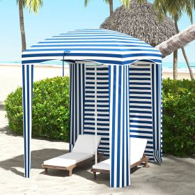 5.8' x 5.8' Cabana Umbrella with Walls