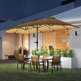 Double-Sided Market Umbrella