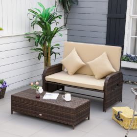 Patio Daybed with Cushions