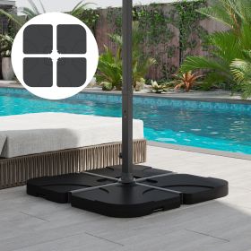 4 Pieces Cantilever Patio Umbrella Base Stand