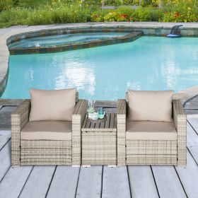 3 Piece Patio Furniture Set