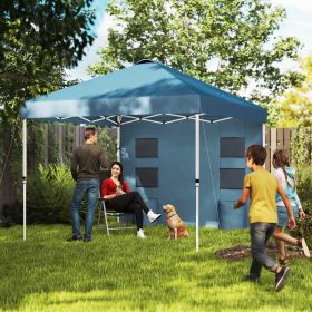 10' x 10' Pop Up Canopy Tent w/ Sidewall