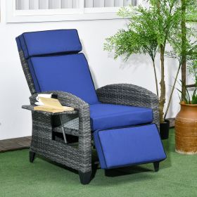 Outdoor Recliner Chair with Cushions
