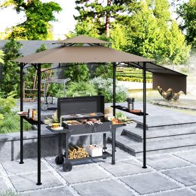 8' x 5' Outdoor Grill Gazebo