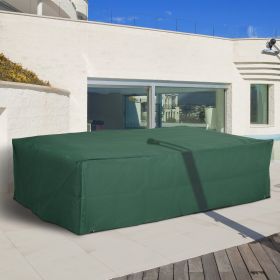 97" x 65" x 26" Heavy Duty Outdoor Sectional Sofa Cover