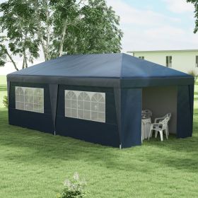 10' x 19.5' Pop Up Canopy Tent Height Adjustable Event Shelter w/ Sidewalls