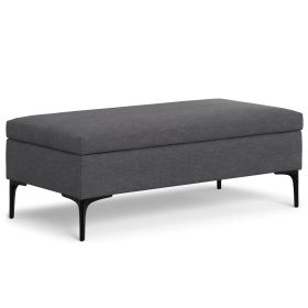 Rebecca Large Coffee Table Storage Ottoman with Lift up Lid