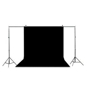 2x3M Photography Backdrop Stand Kit Adjustable Background Support System with Crossbar Carry Bag for Studio Photo Video Shooting Green Screen Mus