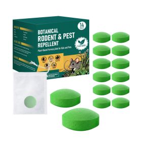 Botanical Rodent & Pest Repellent, 16g*14pcs, Pest Control, Festival Supplies for Holiday Party (Option: Default)