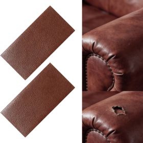 Brunizo Self-Adhesive Leather Repair Patch, 2pcs, Care Patch for Daily Use (Option: Default)