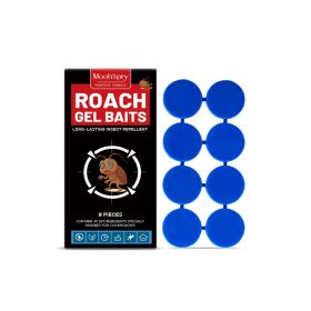 Cockroach Bait Sticky Notes, 8pcs, Household Cleaning, Cleaning Agent for Home Cleaning (Option: Default)