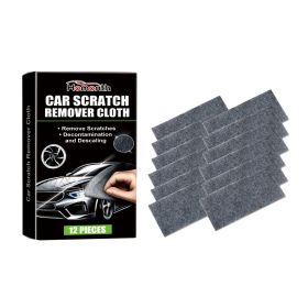 Anti-scratch Cloth for Cars, 12 Pieces, Car Scratch Repair, Polishing Paste for Car Care (Option: Default)
