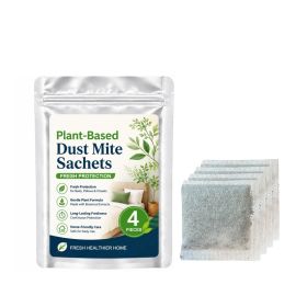 Plant-Based Dust Mite Sachets, 4pcs, Garden Supplies for Outdoor Garden (Option: Default)