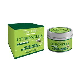 JUE FISH Citronella Candle, Mosquito Repellent Candles, Care Oil for Daily Use (Option: Default)