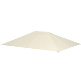Gazebo Canopy Replacement Roof For 84C-116, Cream White (Option: Cream White)