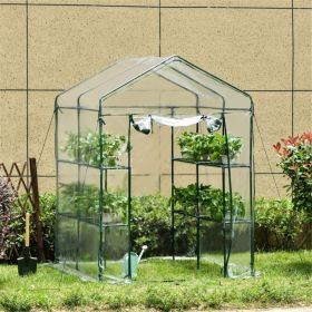 Mini Walk-in Greenhouse ( Amazon Shipping)（Prohibited by WalMart） (Option: 57431926)