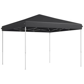 13' x 13' Pop Up Canopy Tent with Height Adjustable, Carry Bag for Outdoor, Garden, Patio, Gray (Option: Gray-1590x240x210 mm)