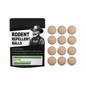 Rodent Repellent Balls, 12pcs, Festival Supplies for Holiday Party (Option: Default)