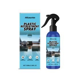 Automobile Interior Plastic Care Agent, 100ml, Vehicle Restoration, Car Care Product for Car Care (Option: Default)