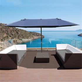 Outdoor beach umbrella/Double-Sided Market Umbrella  ( Amazon Shipping)（Prohibited by WalMart） (Option: 46202561)