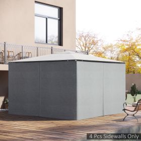 Universal Gazebo Sidewallt  ( Amazon Shipping)（Prohibited by WalMart） (Option: 97414479)