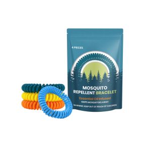 Insect Repellent, 4pcs, Mosquito Repellent Wristband for Daily Use (Option: Default)